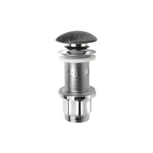 Sapho - Umyvadlová výpusť Click-Clack BLOK pr. 6, 7 cm kámen/černá 2401-911 obraz