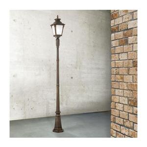 Orion - Venkovní lampa AIKO 1xE27/60W/230V 240 cm IP23 bronz/patina AL 11-1141/1 Patina obraz