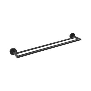 Sapho - Nástěnný věšák na ručníky X-ROUND 12x65, 5 cm černá XR401B obraz