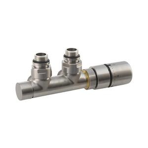 Sapho - Připojovací termostatická sada pro středové připojení TWIN matná nerez CP3520S obraz