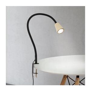 Orion - Flexibilní stolní lampa s klipem DOTTY 1xGU10/10W/230V béžová/černá LA 4-1231/1 khaki obraz