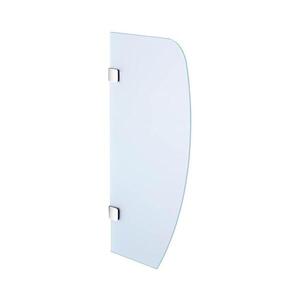 Sapho - Dělící stěna pro pisoáry 40x80 cm mléčné sklo 2502-05 obraz