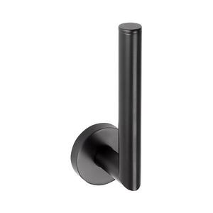 Sapho - Držák toaletního papíru X-ROUND 16, 5 cm černá XR701B obraz