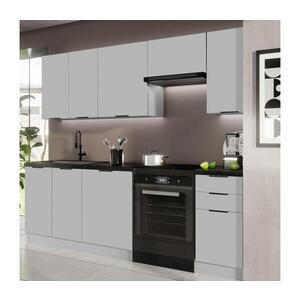 BWS Kuchyňská linka PEARL 240 cm šedá Soul 240 obraz