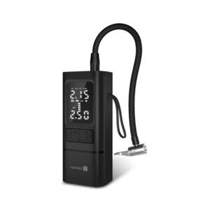 CONNECT IT CFF-4500-BK - Digitální kapesní kompresor AirFlow 80W/6000 mAh černá CFF-4500-BK obraz