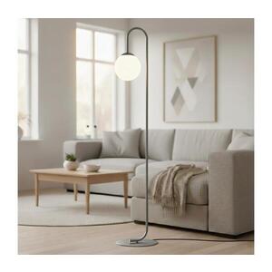 EMIBIG Stojací lampa FLOR 1xE14/10W/230V šedá 1496/LP1 obraz