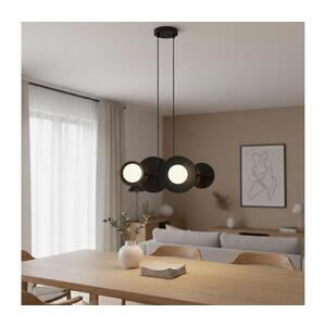 EMIBIG Lustr na lanku MODEL 4xG9/8W/230V černá 1486/4 obraz
