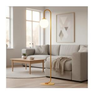EMIBIG Stojací lampa FLOR 1xE14/10W/230V oranžová 1499/LP1 obraz