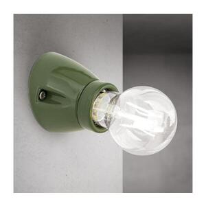 Orion - Nástěnné svítidlo FROST 1xE27/60W/230V zelená WA 2-1367 grün/Kera obraz