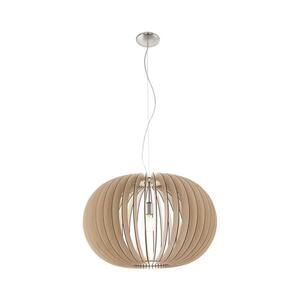 Eglo 95042 - Lustr na lanku STELLATO 1xE27/60W/230V pr. 70 cm béžová 95042 obraz