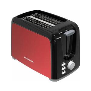 Heinner HTP-700BKRD - Topinkovač s dvěma otvory 700W/230V červená/matný chrom HTP-700BKRD obraz
