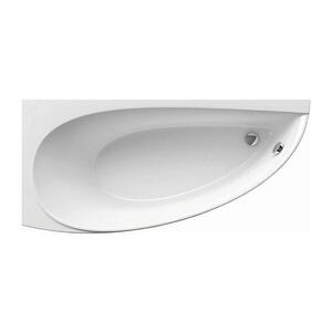 Ravak CQ01000000 - Rohová vana AVOCADO 160x75 cm akrylát/bílá CQ01000000 obraz