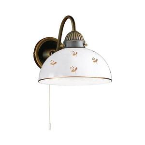 Kolarz 731.61.170 - Nástěnná lampa NONNA 1xE27/75W/230V květiny rose gold 731.61.170 obraz