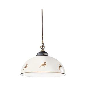 Kolarz 731.32.152-Lustr na lanku NONNA 1xE27/75W/230V pr. 36 cm jeleni rose gold 731.32.152 obraz