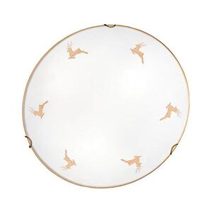 Kolarz 731.12.4.150-Nástěnné sv. NONNA 2xE27/60W/230V pr. 40 cm jeleni rose gold 731.12.4.150 obraz