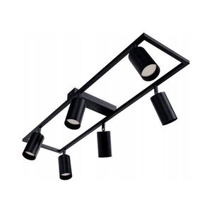 SmartLED Bodové svítidlo 6xGU10/30W/230V černá 1816 obraz