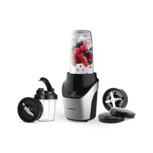 Heinner HSB-T1000SS - Smoothie nutri mixér 1000W/230V matný chrom/černá HSB-T1000SS obraz