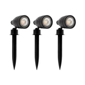Eglo 31028 - SADA 3x LED RGBW Venkovní lampa NEMA-C 1xGU10/5W/230V IP44 černá+DO 31028 obraz