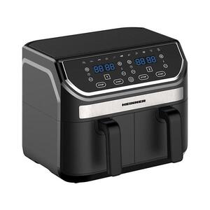 Heinner HAF-KDB1700BK - Duální horkovzdušná fritéza 8, 5 l 1700W/230V černá HAF-KDB1700BK obraz