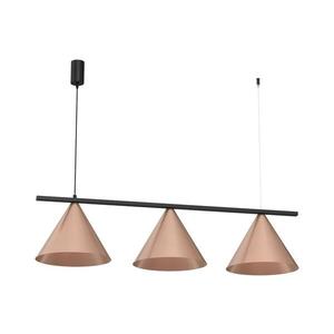 Lustr na lanku CAPITAL 3xGX53/15W/230V rose gold MLP0940 obraz