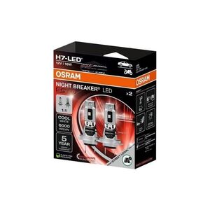 SADA 2x LED Autožárovka NIGHT BREAKER SPEED H7 PX26d/16W/12V 6000K - Osram 64210DWNBSP-2HB obraz