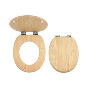 FERRO - Záchodové prkénko SoftClose MDF/dekor jasan WC/SOFTJASAN obraz