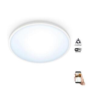 WiZ - LED Stmívatelné stropní svítidlo SUPERSLIM LED/16W/230V 2700-6500K Wi-Fi 8719514338012 obraz
