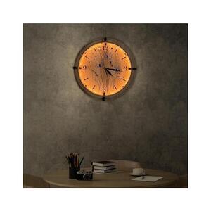 Li-Go 23688/DUB2 - LED Hodiny se senzorem pohybu LED/1xAA pr. 32 cm dub 23688/DUB2 obraz
