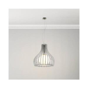 Eglo 96211 - Lustr na lanku TINDORI 1xE27/60W/230V pr. 50 cm bílá 96211 obraz