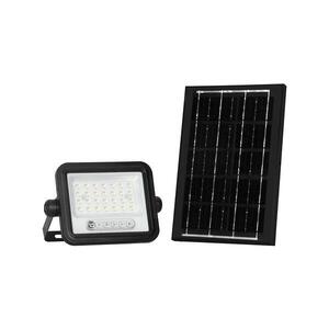 LED Stm. solární reflektor LED/50W/3, 2V IP65 3800 mAh černá + dálkové ovládání 24082 obraz