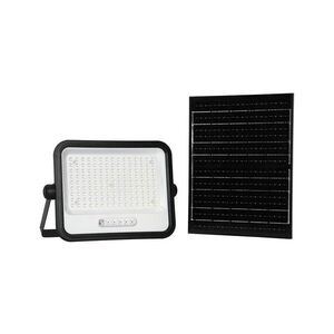 LED Stm. solární reflektor LED/300W/3, 2V IP65 15000 mAh černá + dálkové ovládání 24085 obraz