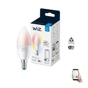 LED RGBW Stmívatelná žárovka C37 E14/4, 9W/230V 2200-6500K CRI 90 Wi-Fi -WiZ 8718699787097 obraz