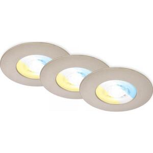 Briloner 7605032-SADA 3xLED Koup podh svítidlo 3xLED/4, 9W/230V IP44 matný chrom 7605032 obraz