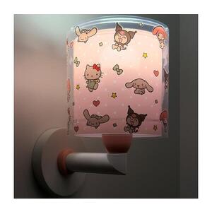 Dalber 41259 - Dětská nástěnná lampa HELLO KITTY&FRIENDS 1xE27/15W/230V růžová 41259 obraz