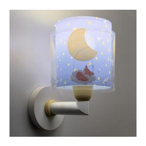 Dalber 76639 - Dětská nástěnná lampa MOON DREAMS 1xE27/15W/230V modrá 76639 obraz