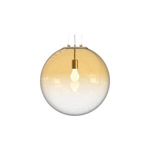 Ideal Lux - Lustr na lanku MAPA 1xE27/42W/230V pr. 50 cm zlatá/kouřová 346571 obraz