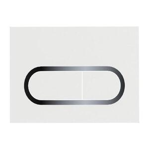 Ravak X01455 - Splachovací tlačítko CHROME 24, 7x16, 5 cm bílá X01455 obraz