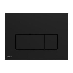 Ravak X01744 - Splachovací tlačítko UNI SLIM 24, 7x16, 5 cm černá X01744 obraz