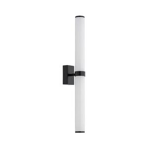 Argon 8927 - LED Koupelno osvětlení zrcadla BATUMI LED/24W/230V 3000K IP44 černá 8927 obraz