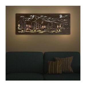 Li-Go 23524/DUB2 - LED Stmívatelná nástěnná dekorace LED/24W/230V 130x50 cm dub 23524/DUB2 obraz