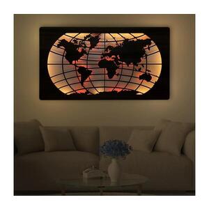 Li-Go 4709/DUB2 - LED RGBW Nástěnná dekorace LED/24W/230V 125x74 cm dub + DO 4709/DUB2 obraz