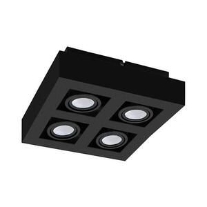 Eglo 31065 - LED Bodové svítidlo MENDOZA 4xLED/4, 7W/230V 3000K černá 31065 obraz