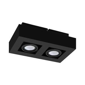 Eglo 31063 - LED Bodové svítidlo MENDOZA 2xLED/4, 7W/230V 3000K černá 31063 obraz