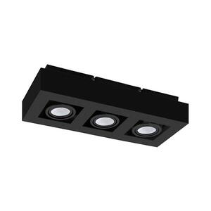 Eglo 31064 - LED Bodové svítidlo MENDOZA 3xLED/4, 7W/230V 3000K černá 31064 obraz