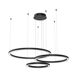 LED Lustr na lanku GALAXIA LED/85W/230V černá ML8789 obraz