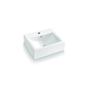 Bathco 0010 - Umyvadlo na desku BOLONIA 51x45, 5 cm porcelán/bílá 0010 obraz