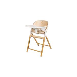 Lionelo - Dětská jídelní židle 3v1 CELIA White Natural Wood 5903771723220 obraz