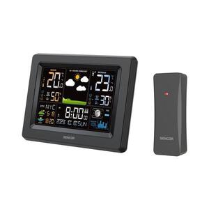 Sencor - Meteostanice s barevným LCD displejem 3xAA + 2xAA černá 52000382 obraz