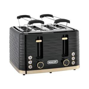 Sencor - Topinkovač se čtyřmi otvory 1600W/230V černá/béžová 41024465 obraz