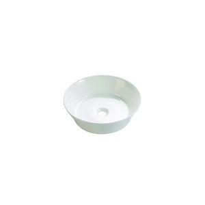 Bathco 4086 - Umyvadlo na desku VOLTA pr. 35 cm porcelán/bílá 4086 obraz